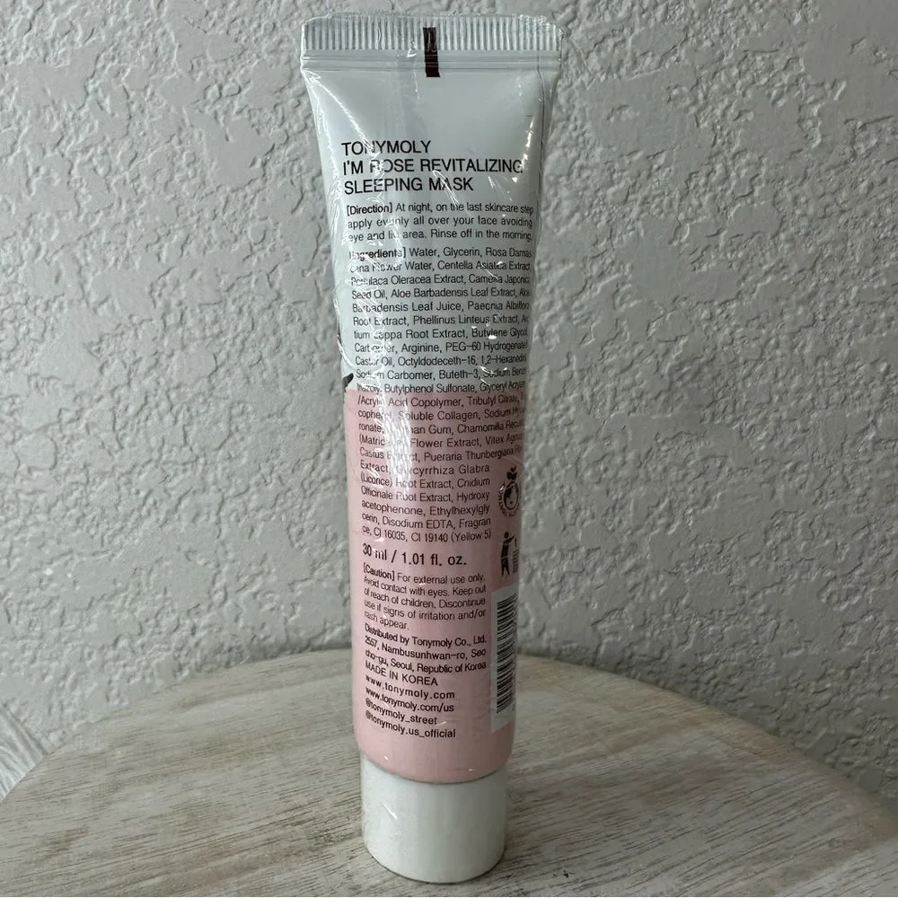 $4 🌙 Tonymoly I’m Rose 🌹‎ Revitalizing Sleeping Mask NEW